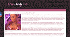 Desktop Screenshot of anniangel.org